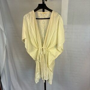 Sweet Magnolia Cream Lace Duster Cardigan OS